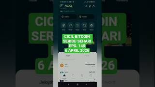 CICIL BITCOIN SERIBU SEHARI EPS.145 #floq #cicilbitcoin #bitcoin #btc #cryptocurrency #belajarcrypto