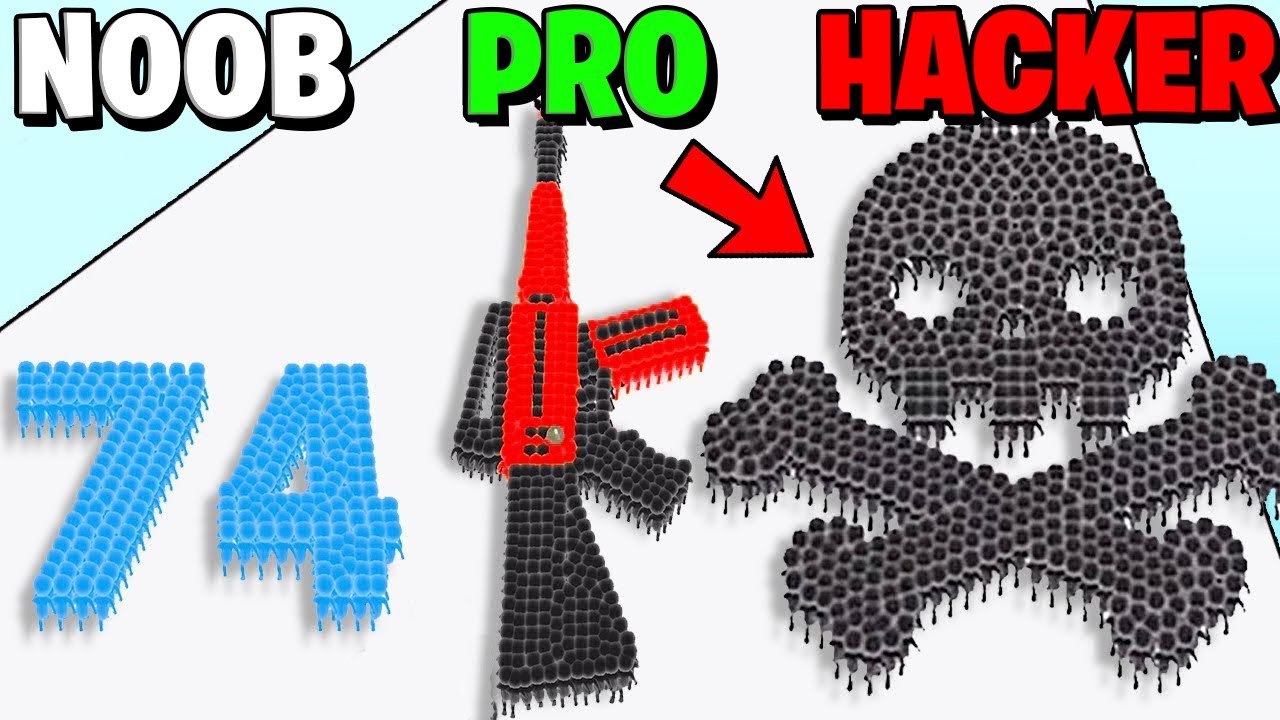 LES ARMES DE NOMBRES ULTIMES dans NUMBER CROWD avec REDKILL