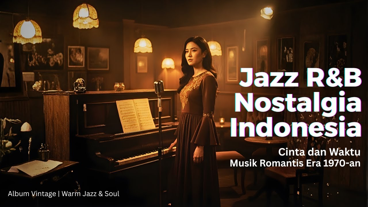 Jazz R&B Nostalgia Indonesia | Cinta dan Waktu | Musik Romantis 1970-an