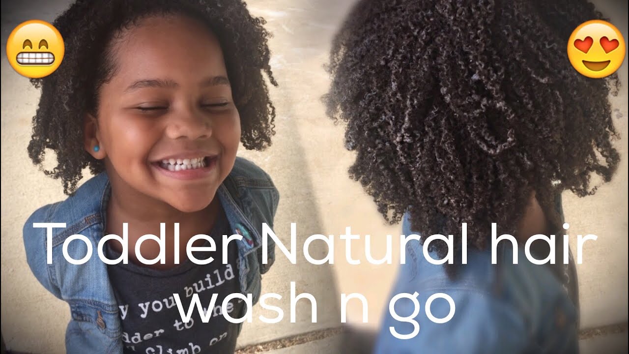 Toddler Natural Hair Wash N Go BeingBlanca YouTube