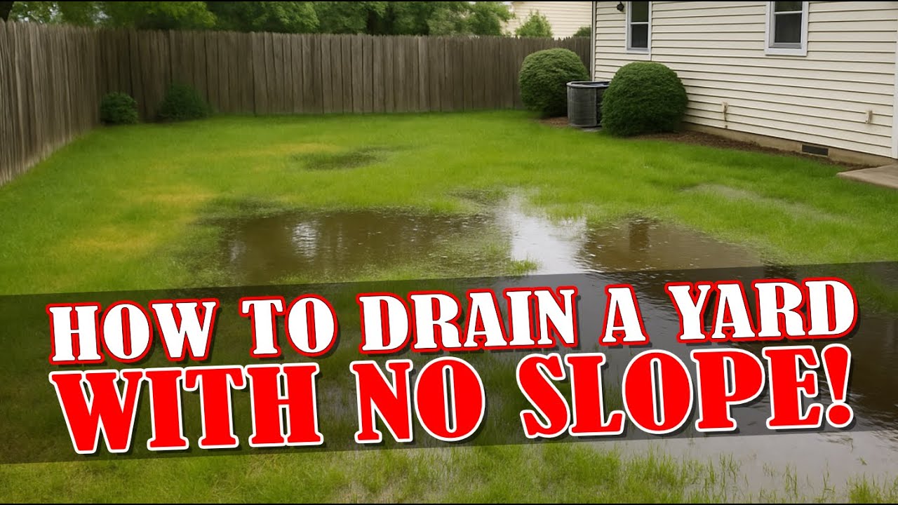 Easy DIY French Drain Tutorial 
