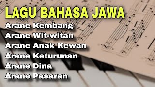 Kumpulan Lagu Bahasa Jawa #1