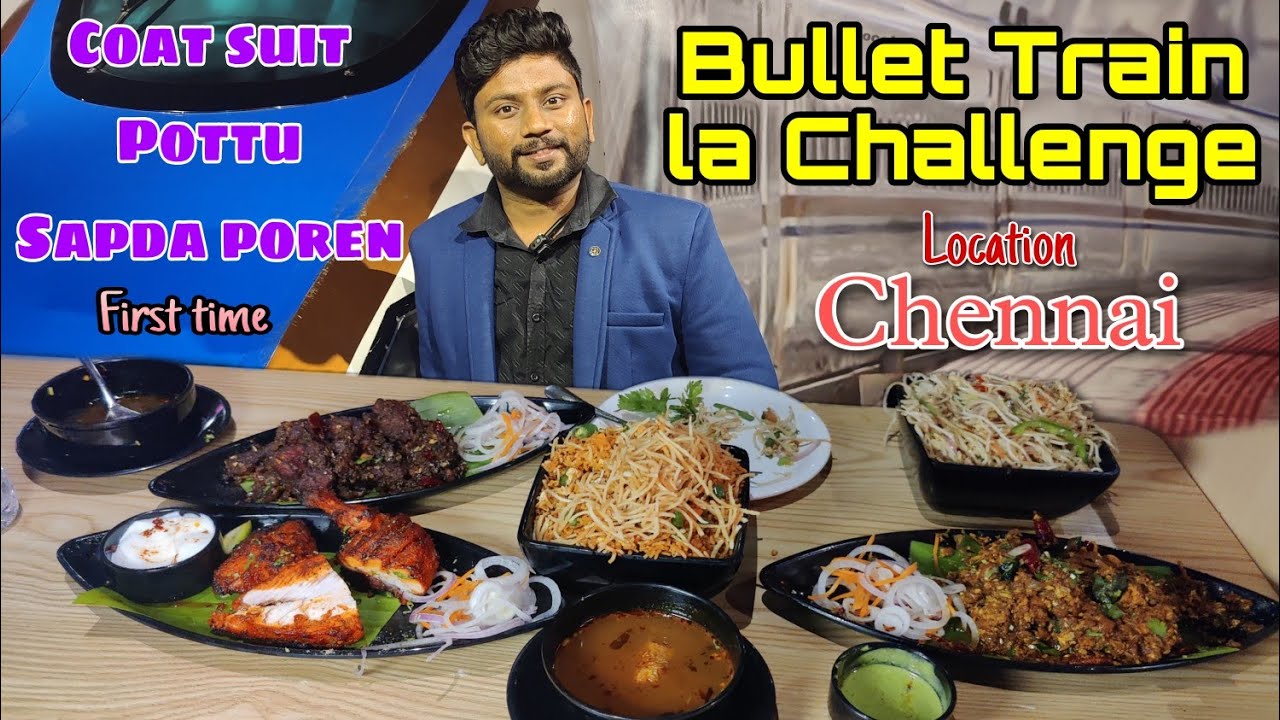 Train Restaurant In Chennai குறுமிலகு Lolipop, Locofeast Restaurant Eating Challenge Boys