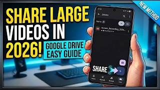 Share Large Videos on Google Drive in 2026 (Easy Guide!)