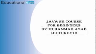 Strings in Java | Immutable and Mutable Strings Java|Java Se Course | Lecture#13 By Asad Mughal