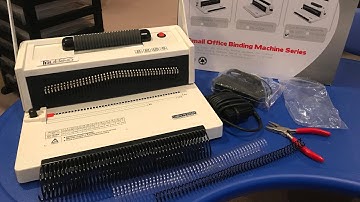How I Spiral Bind My Books~TruBind Coil Binding Machine~Small Office/Homeschool~Kneady Homesteader