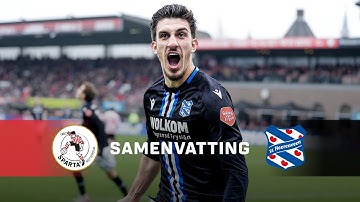 ⚽️ Vasilios ZAGARITIS maakt EERSTE, eigen goal SAÏD BAKARI 🫣 | Samenvatting Sparta - sc Heerenveen