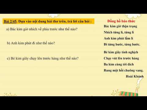 Tuần 23 - Khối 3 - Tiếng việt