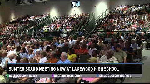 2013 07 24 Sumter School Board Meeting Change 11PM