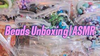Bead Haul Unboxing ASMR | Crinkles + Lofi