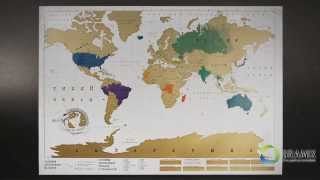 Карта мира со стирающимся скретч слоем с регионами России True Map 2 screenshot 5