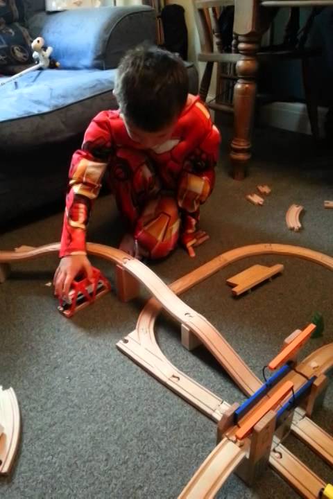 Homemade train lift ends in disaster!