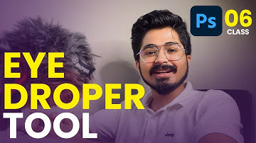 Eyedropper, Color Sample, Ruler, Note, Count Tool in Photoshop