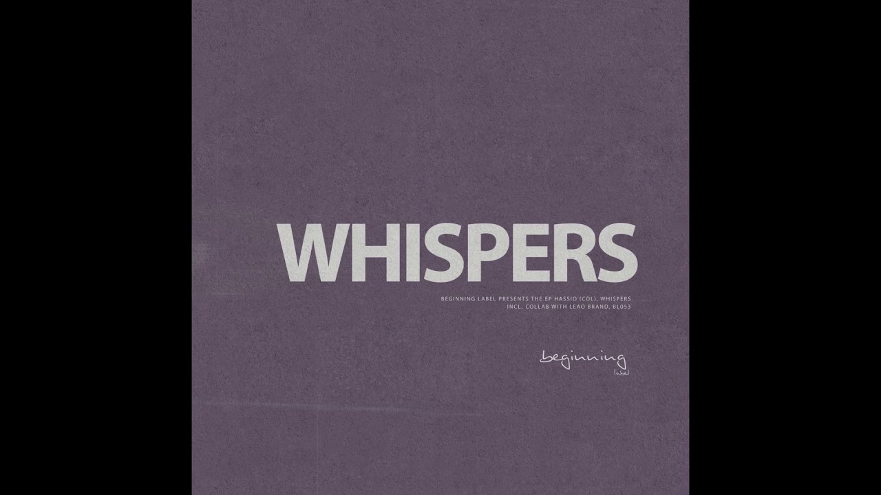 Hassio (COL) , Leao Brand - Spring Tech (Original Mix)