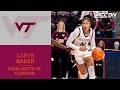 Virginia Tech's Carys Baker Highlights vs. Clemson