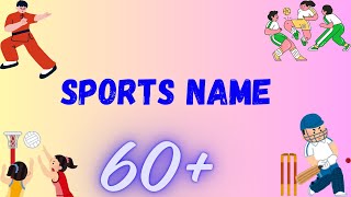 List of Sports: Types of Sports and Games in English | Sports List