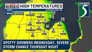 First Alert Forecast: Wednesday afternoon, May 14