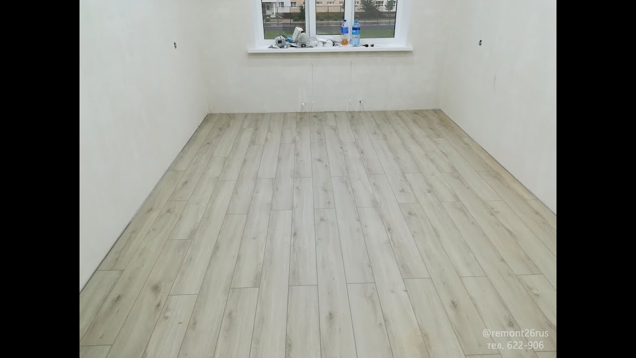 Наша работа/ Укладка ламината в городе Ставрополе - YouTube