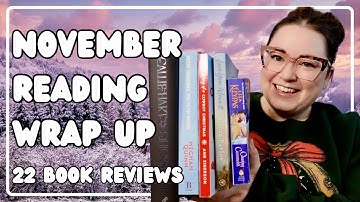 Leesverslag november | 22 boekrecensies!