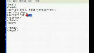 JavaScript Tutorial #3 Create your first Variable