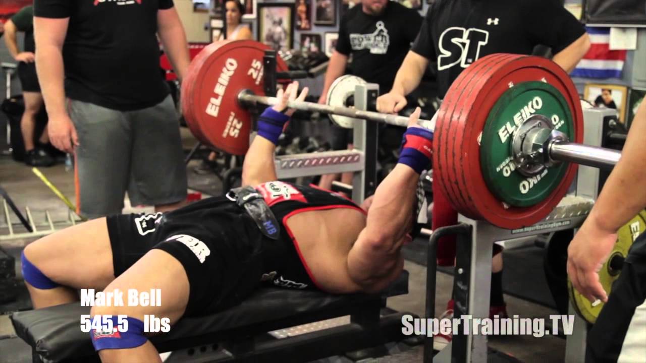 Mark Bell 501 and 545 lb Raw Benches | Backyard Meet II | RetroPL