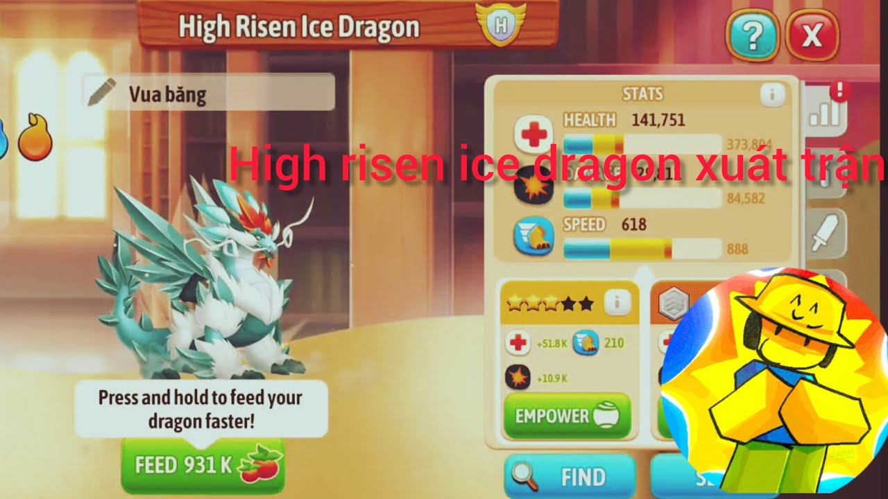 Tập 3 dragon city: High Risen Ice dragon xuất chiến