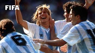 Brazil 0-1 Argentina | Caniggia Wins It For Argentina | 1990 FIFA World Cup