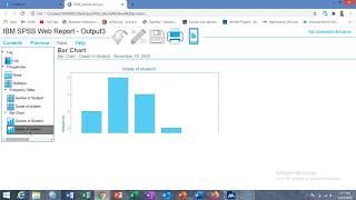 SPSS LEARNING TUTORIAL 23:  EXPORTING SPSS OUT PUT TO WORD, PDF, HTML, POWER POINT screenshot 4