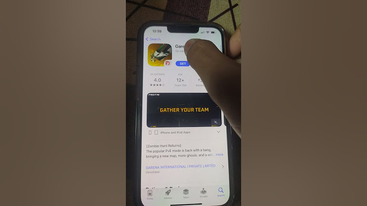 IPHONE 15 PRO MAX IN download FREE FIRE 📱 #iphone #freefire