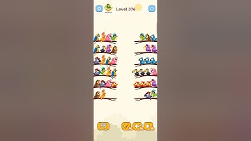 Bird Sort Colour GAMEPLAY LEVEL 376🔥Subscribe Channel@8-Bit games🔥
