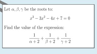 [PMO] A Manipulation On Vieta's Formula || High School Math