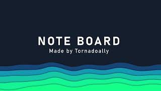 Note Board | Project Management Tool - Overview