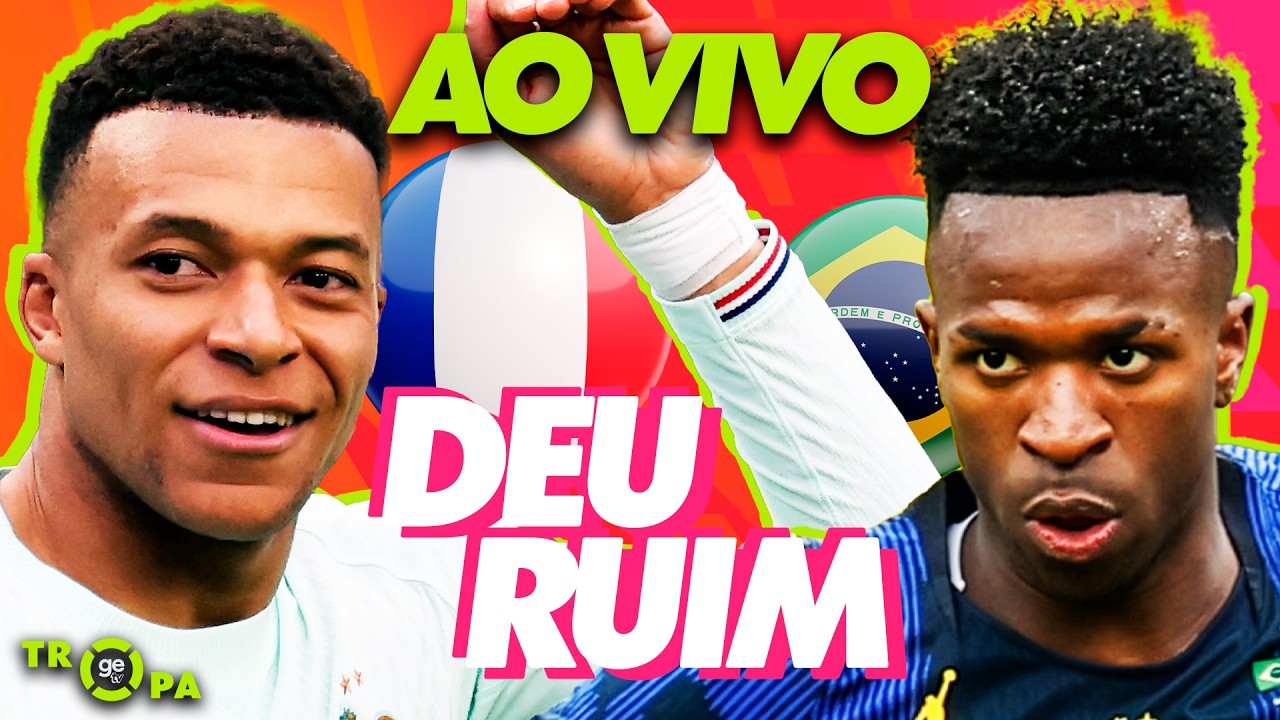 BRASIL X FRANÇA, REPESCAGENS DA COPA DO MUNDO E OLHO NA CROÁCIA! | AO VIVO | Tropa ge tv