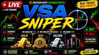 Gold / BTC Live Trading Analysis VSA Sniper