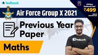 Airforce X Group 2021 Previous Year Question Paper | Maths Questions | X Group Solved Paper 2020 screenshot 1