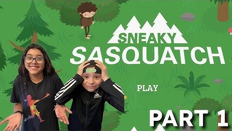 Sneaky Sasquatch Gameplay Walkthrough Apple Arcade - Part 1