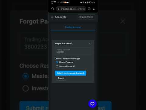 How to Reset Password From MT5