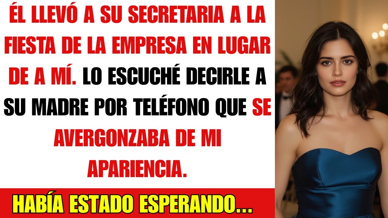 ÉL SENTÍA VERGÜENZA DE SU ESPOSA POR SU APARIENCIA Y LLEVÓ A LA SECRETARIA A LA FIESTA, PERO...