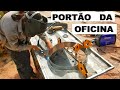 Portão da Oficina de Chapa de Container - Vídeo 1