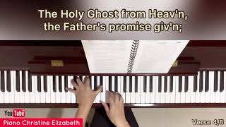 The Comforter Has Come (with lyrics)