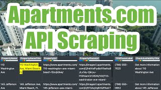 No-Code Apartments.com API Data Scraping with HAR Files