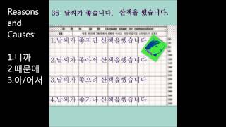 TOPIK Basic ☆ Q.36~37 Writing part