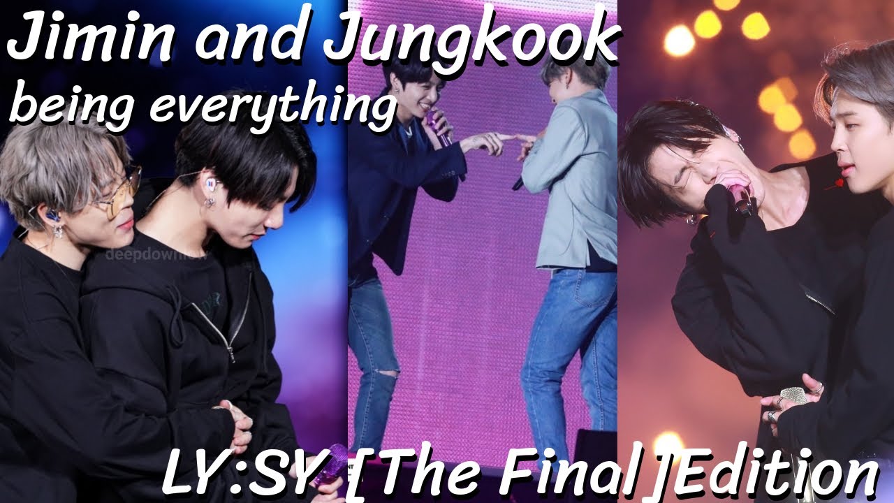 Jimin and Jungkook being everything (LY: SY [The Final] Edition)