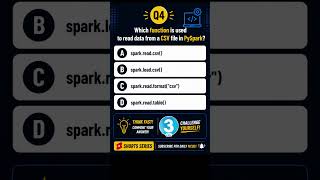 Test Your PySpark Knowledge 🚀#Shorts #pyspark