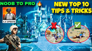 Top 10 Tips & Tricks In BGMI 4.0 Update 👻 Noob To Pro In Event | Spooky Soiree Event Guide