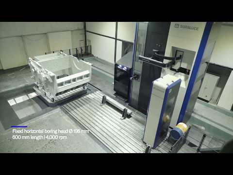 SORALUCE FR 12000 Floor type milling boring machine | Heavy-duty line | Powerful machining capacity.
