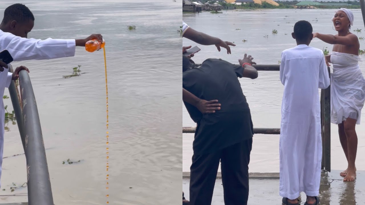 Молодой пророк вылил Фанту в реку, чтобы призвать морскую леди и освободить парня из гболы.