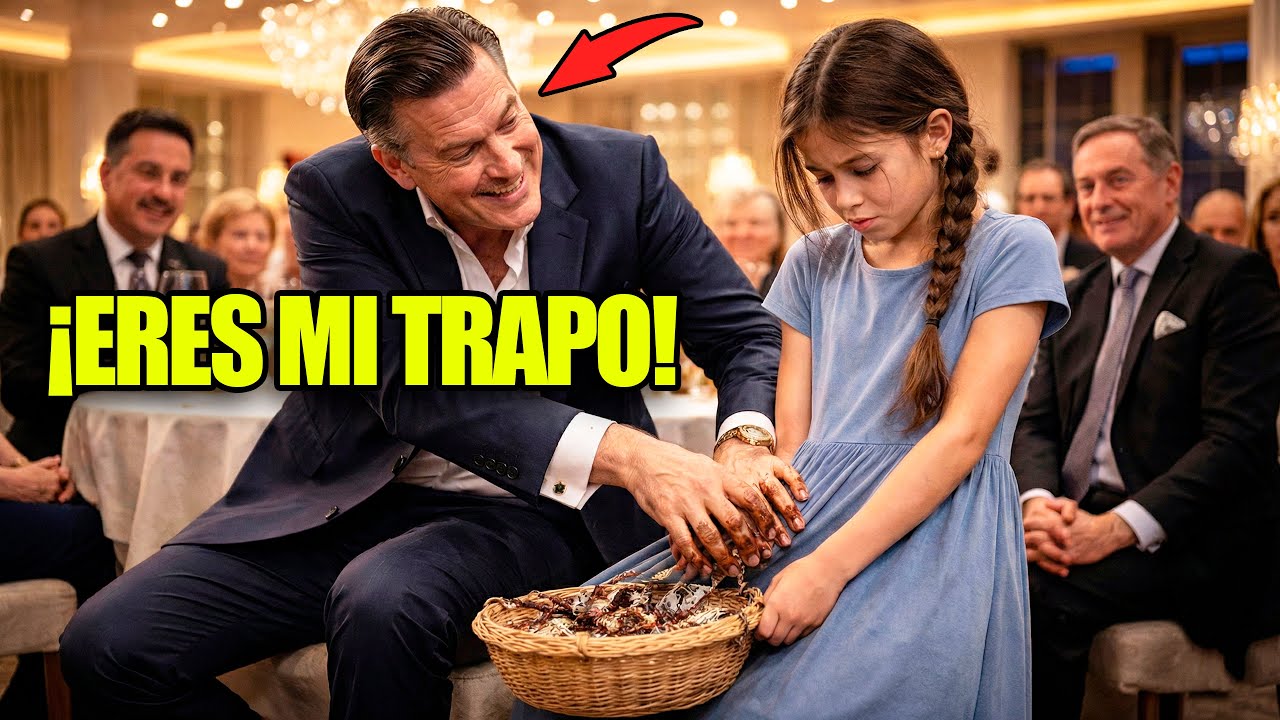 Se limpió las manos con el vestido de una niña pobre… lo que pasó después lo destruyó