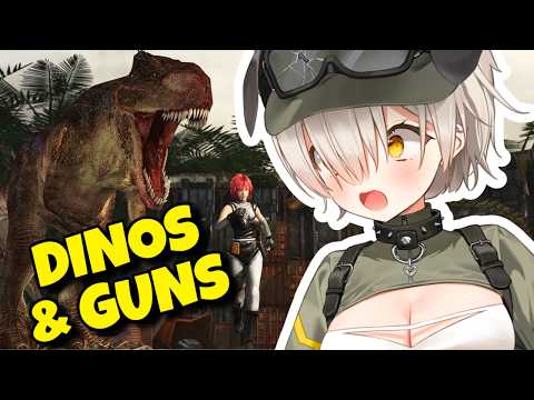 🔴 TPS Gaming with GUN TRACKING vtuber model! 💗 | Retro Gaming! 【 DINO CRISIS 】 video thumb