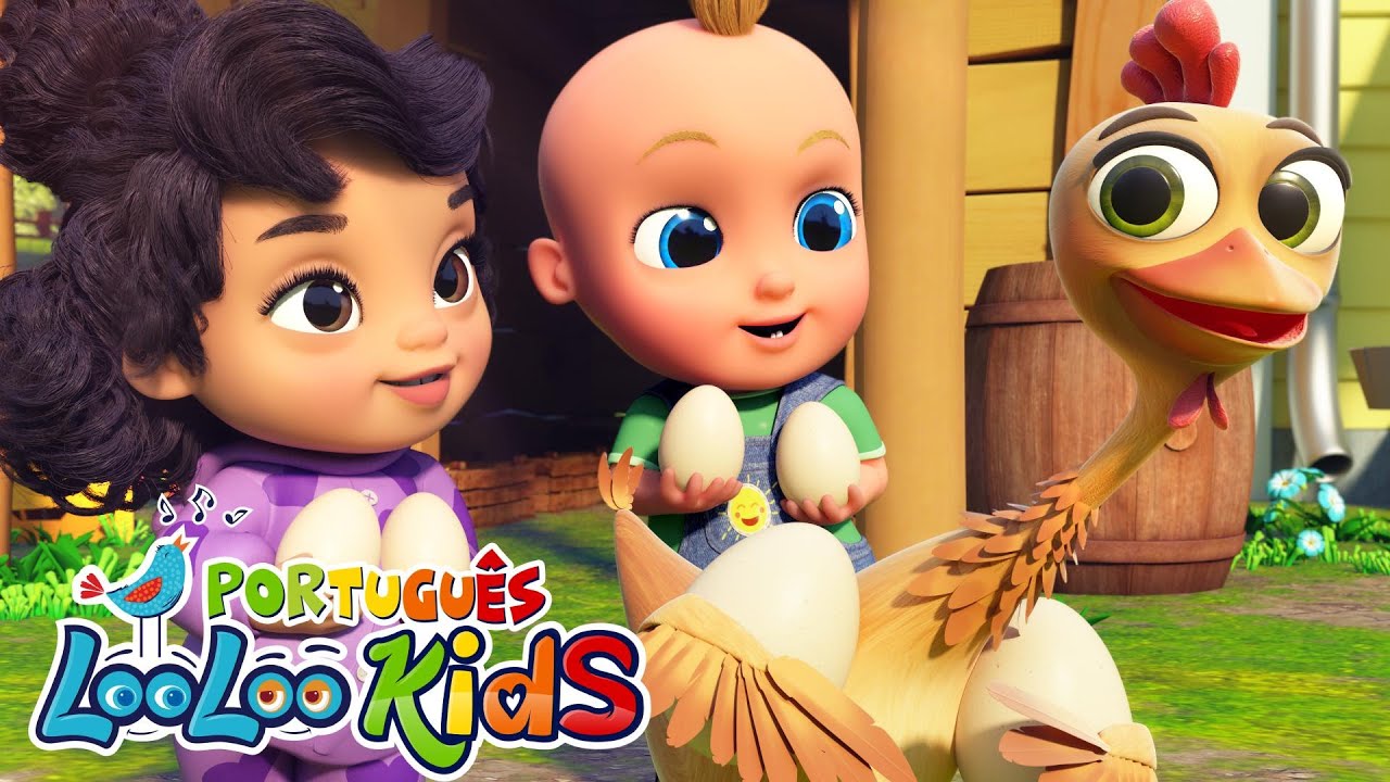 A Galinha Magricela - Músicas Infantis Divertidas - Canções para crianças LooLoo Kids Português